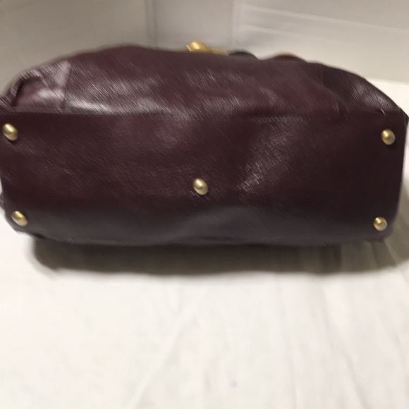 Furla leather satchel with multi compartments and aged bronze hardware. NWOT - Picture 11 of 16